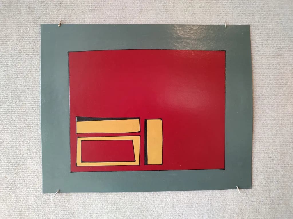 Red and Yellow Rectangles