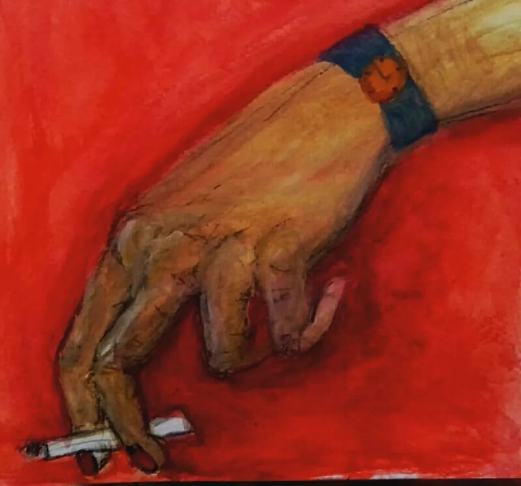 Red Smoke Hand