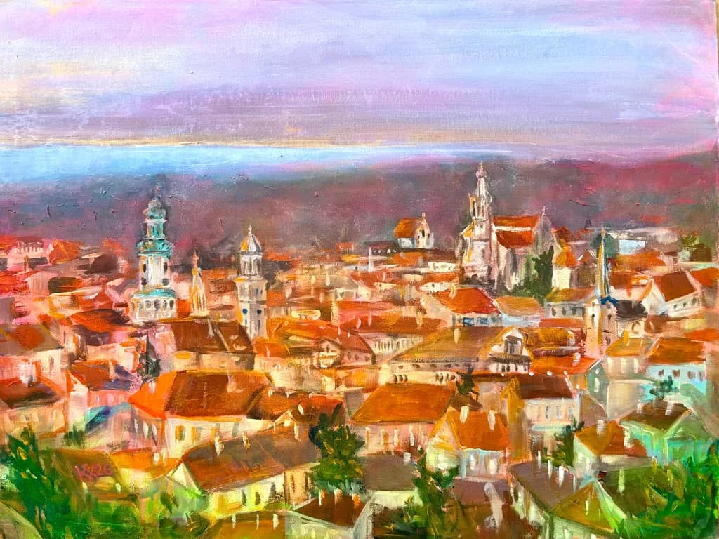 Sunlit Rooftops
