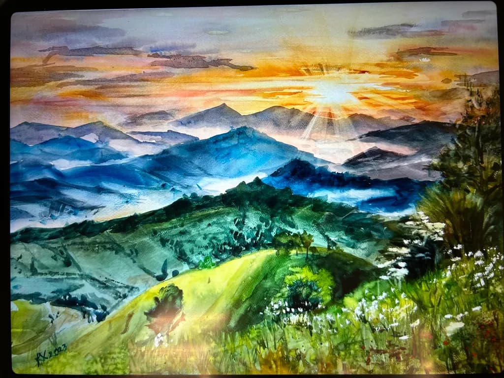 Dawn Over the Highlands