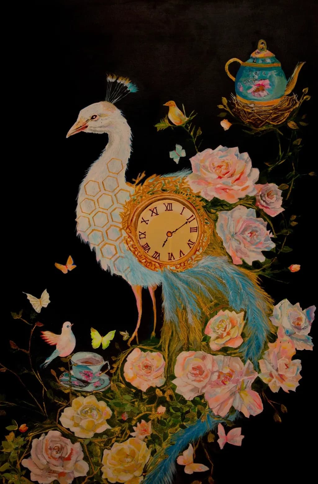 Timeless Peacock Bloom