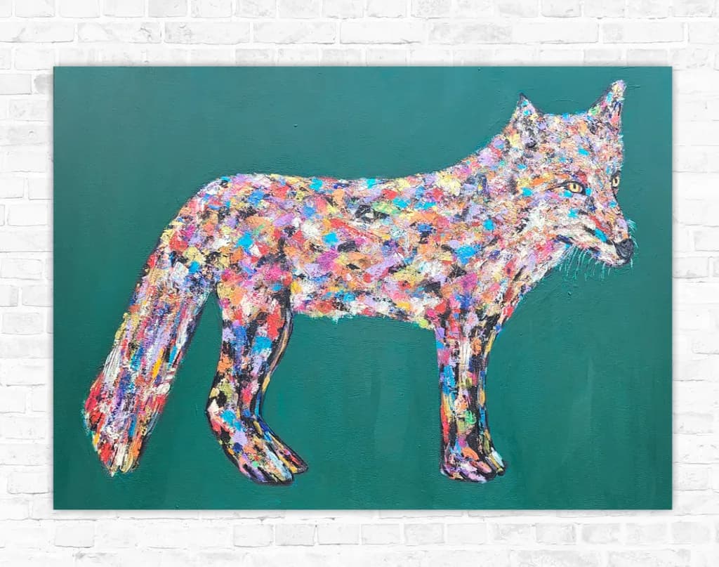 Colorburst Fox
