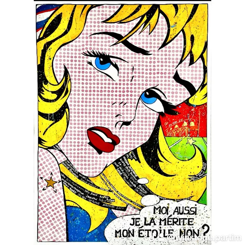 Whimsical Reflections: A Pop Art Journey Through Emotion and Identity