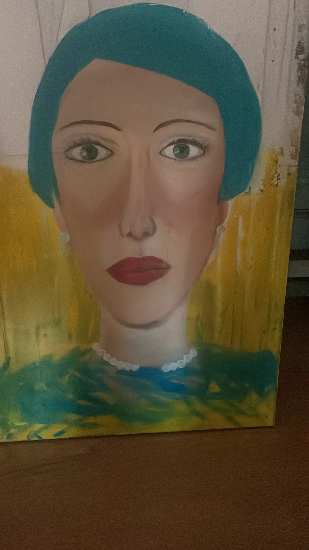 Blue Halo Portrait