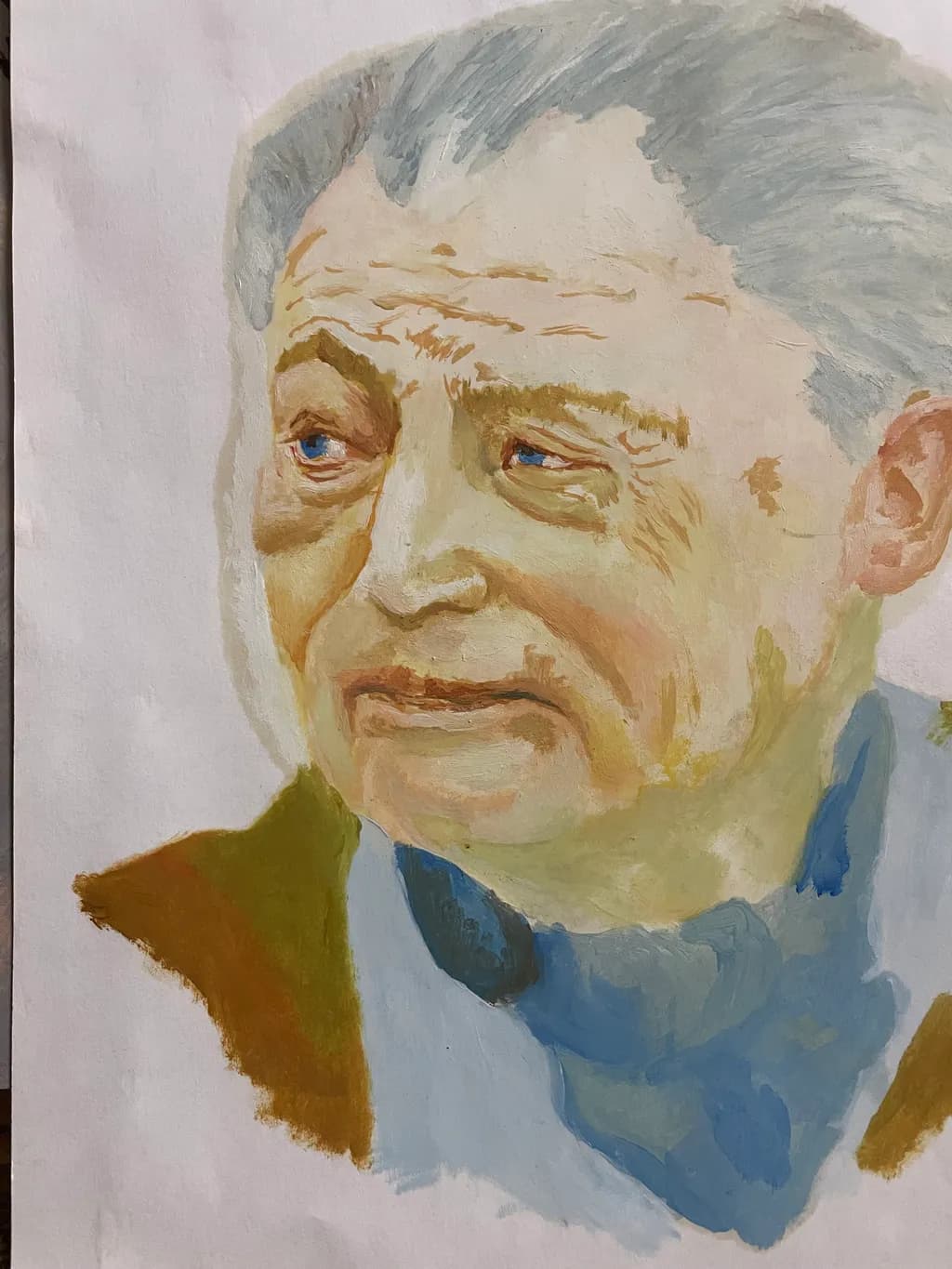 Whispers of Time: A Portrait of Wisdom and Experience