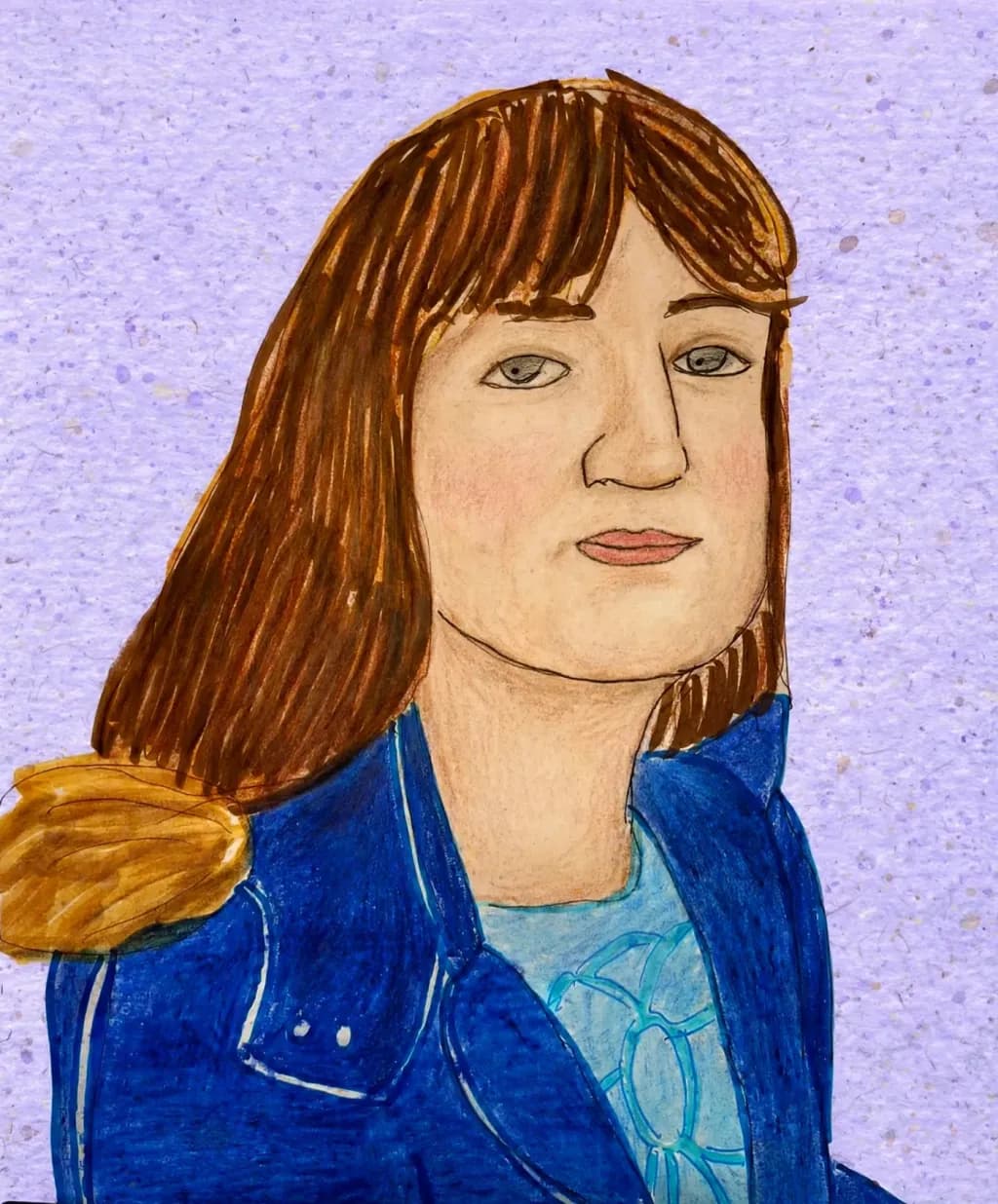 Brown Hair Portrait
