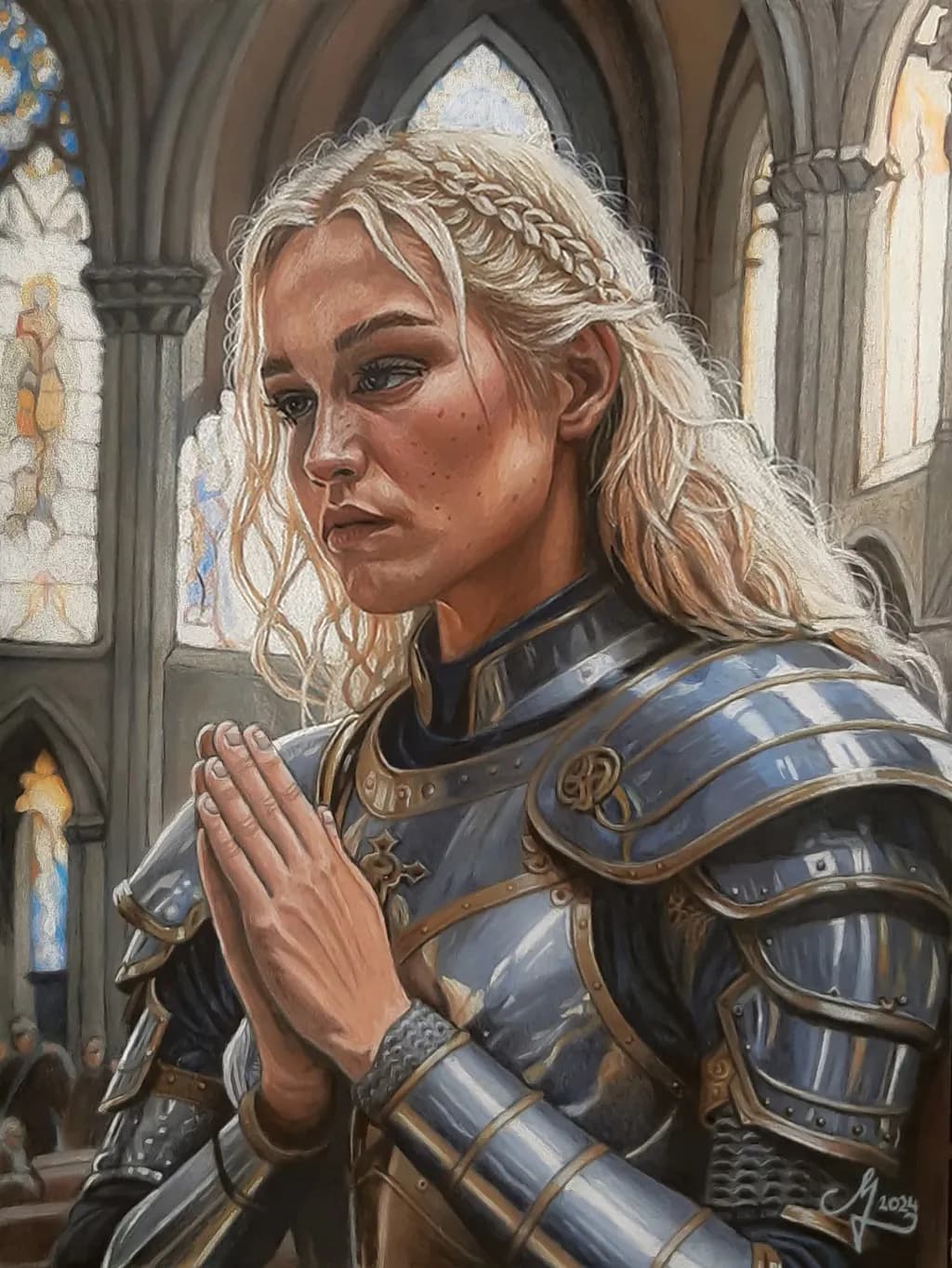 Praying Knight