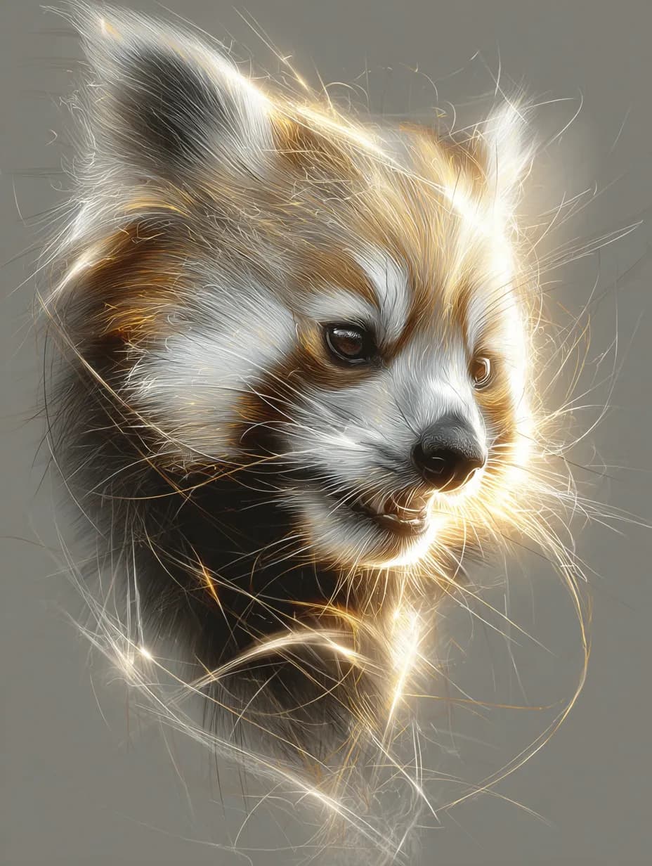 Radiant Red Panda