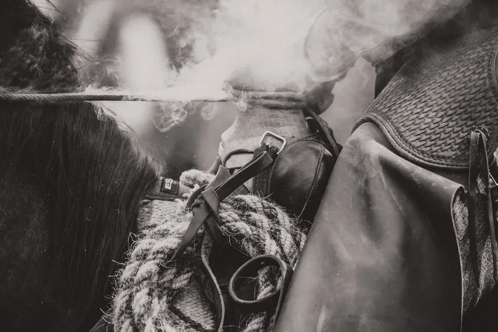Whispers of the Wild: A Horseman's Journey Through Smoke and Leather