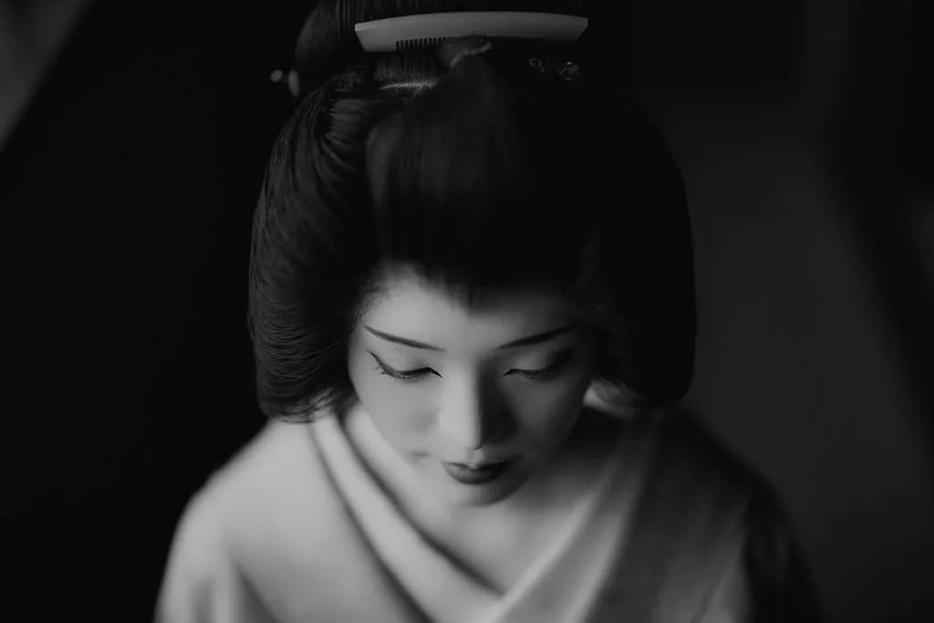 Whispers of Elegance: A Serene Portrait of Tradition and Grace