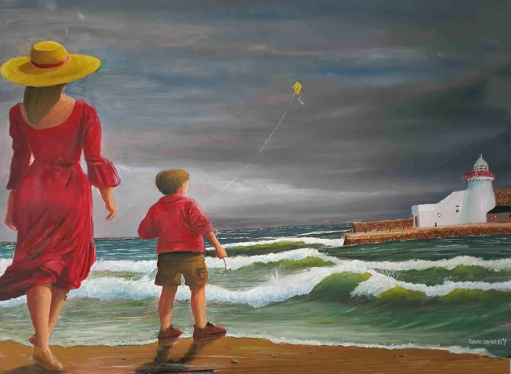 Kite on Balbriggan Beach