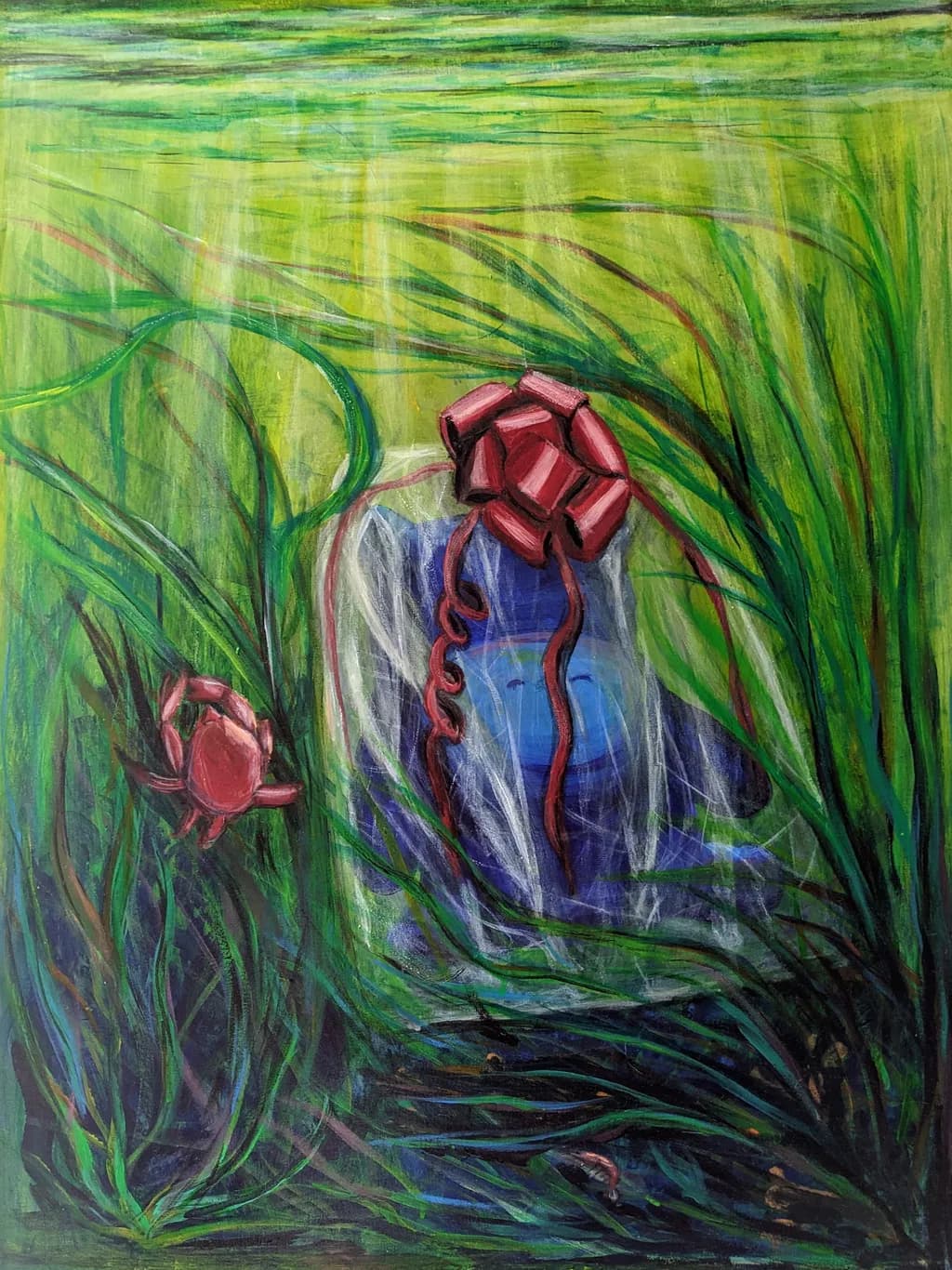 Whispers of the Deep: A Dance of Color and Nature