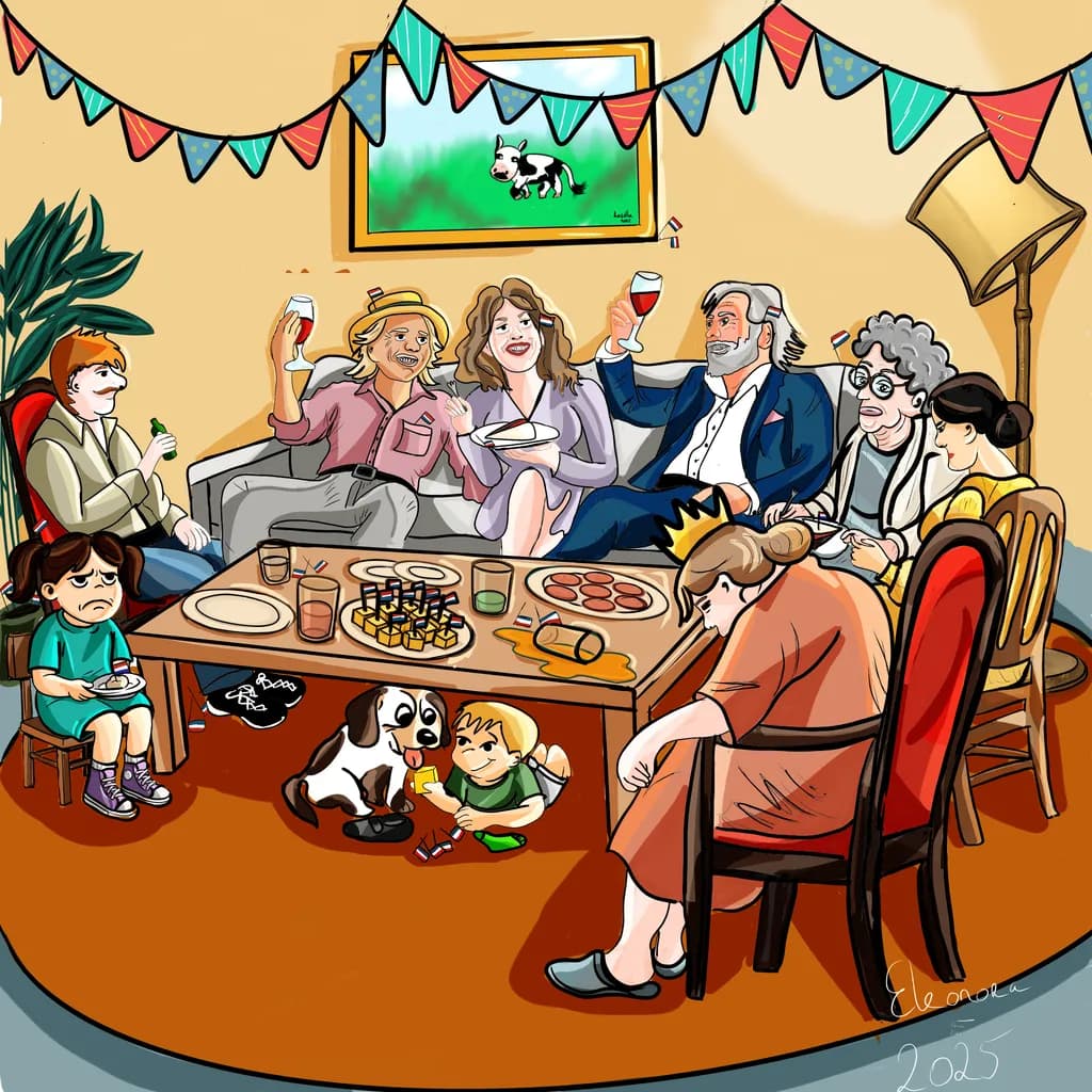 Celebration Chaos: A Joyful Family Gathering Full of Food, Fun, and Laughter