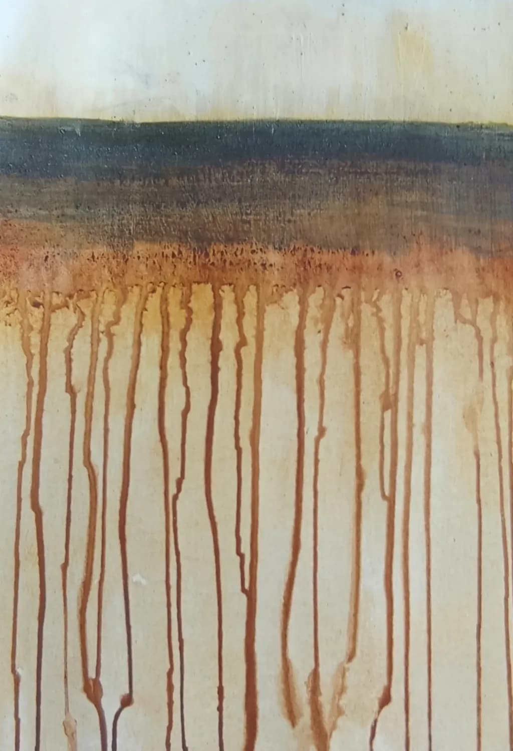 Whispers of Earth: A Journey Through Rust and Water Stains