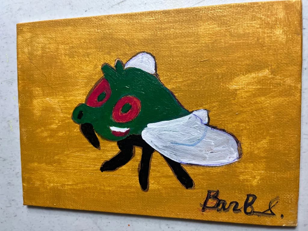 Fly on Canvas