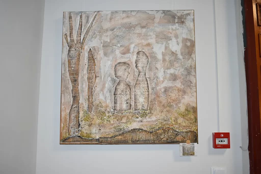 Whispers of Connection: A Textured Journey Through Form and Nature