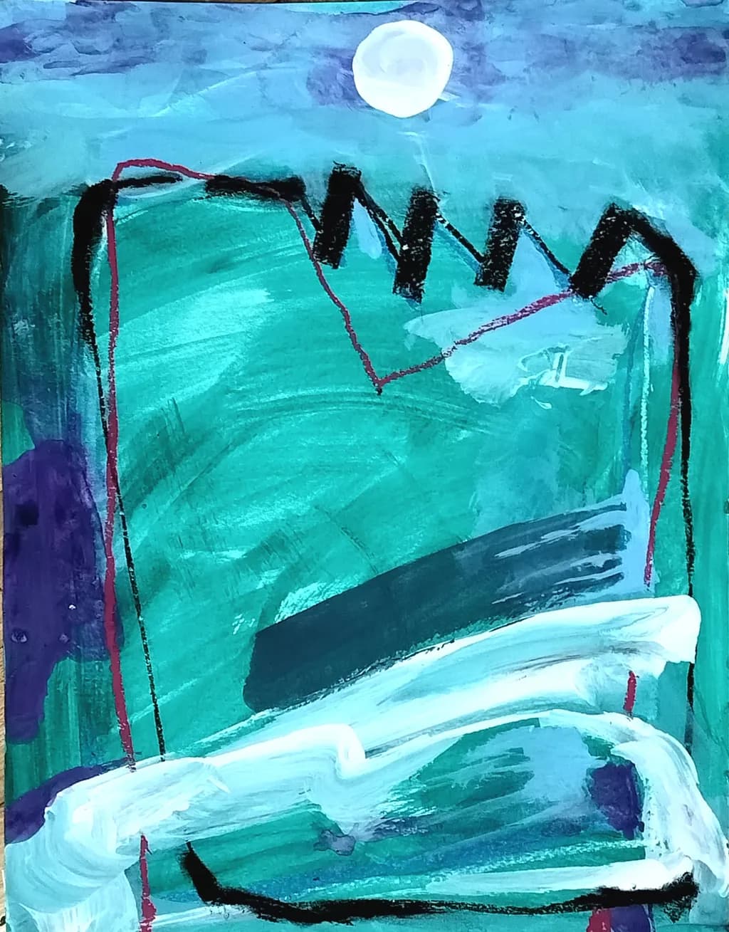 Moonlit Zigzag