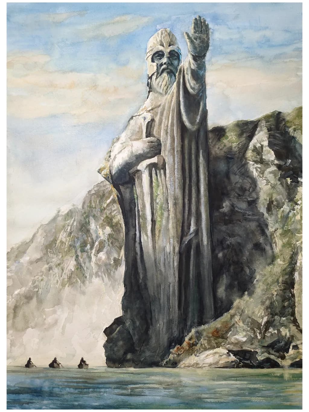 Mountain Giant Statue