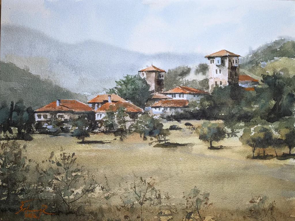 Red Roof Hamlet