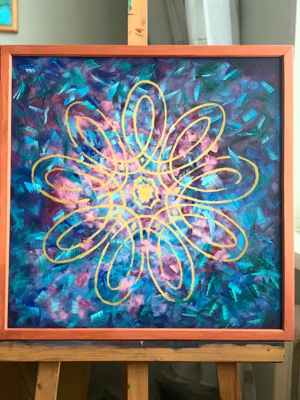 Ethereal Bloom: A Vibrant Dance of Color and Form