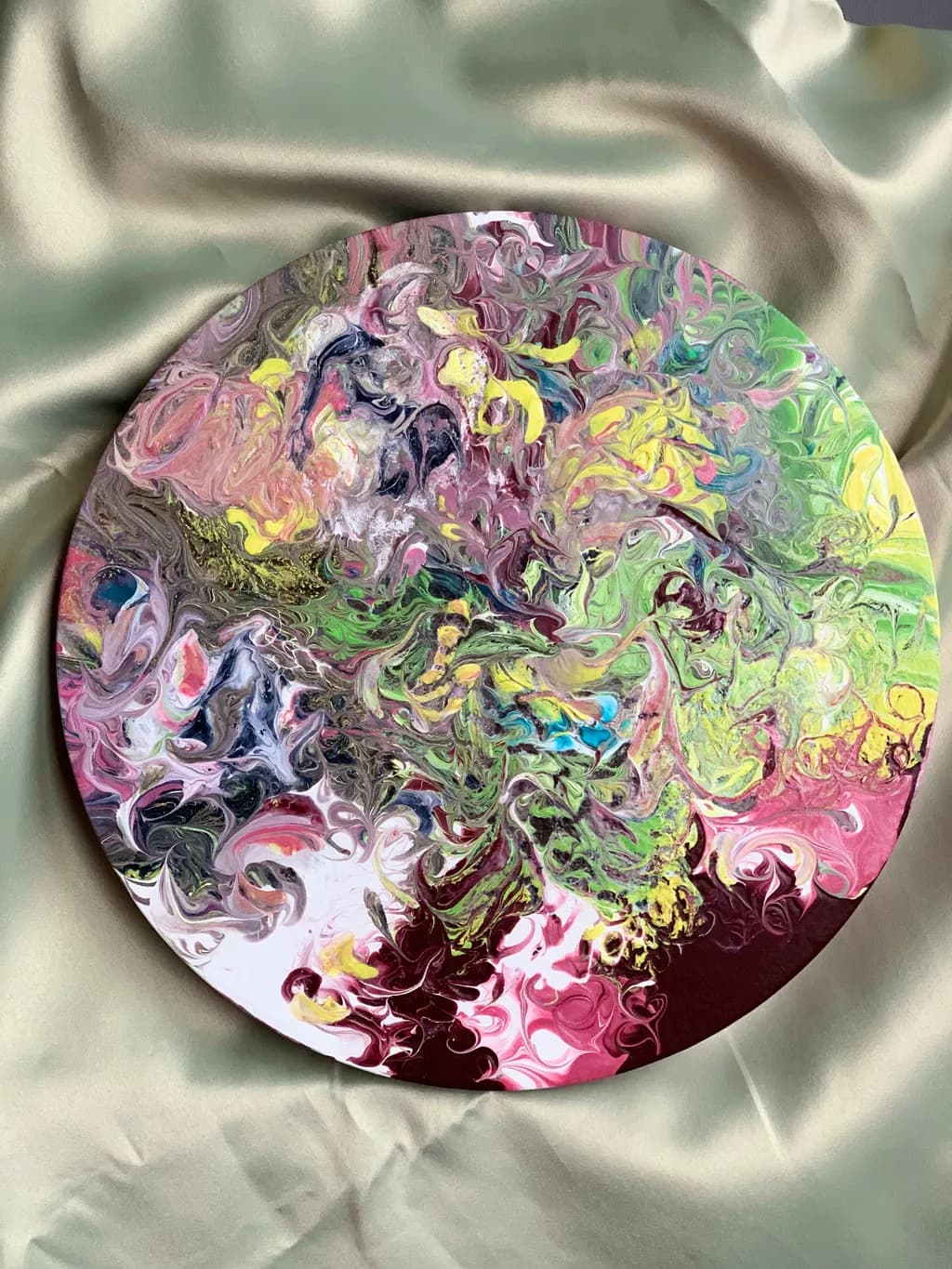 Whispers of Color: A Vibrant Dance of Abstract Swirls