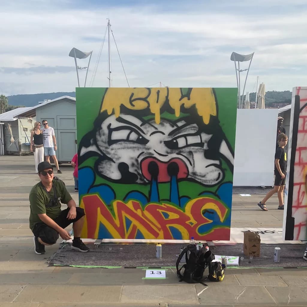 Urban Fury: A Bold Expression of Graffiti Artistry