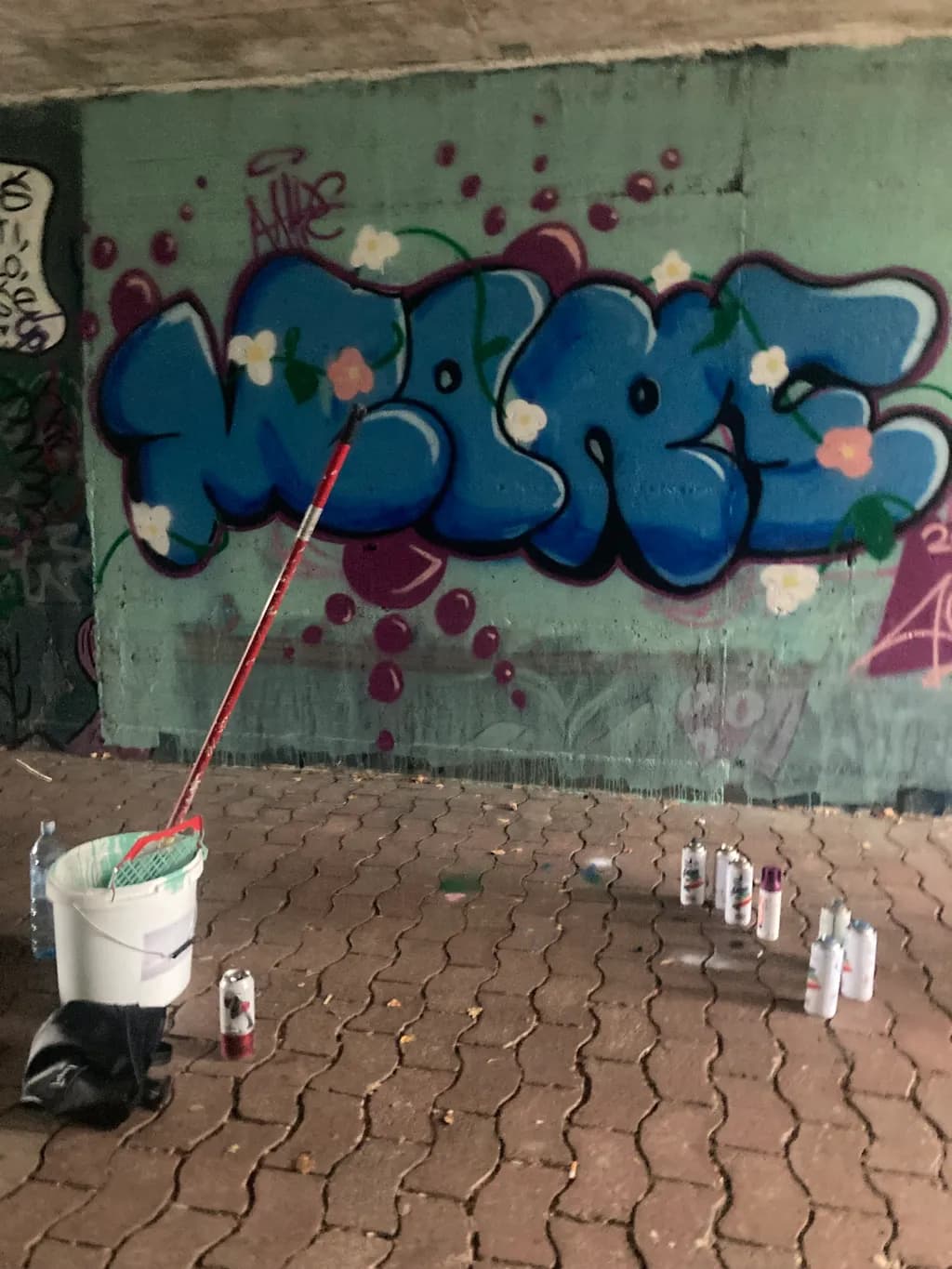 Urban Blossoms: A Vibrant Expression of Street Art Culture