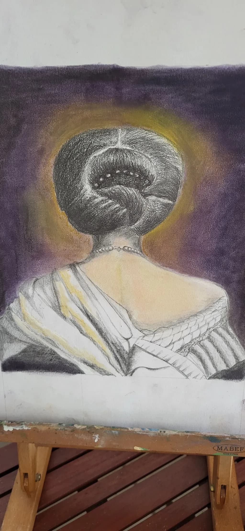 Back View Elegance