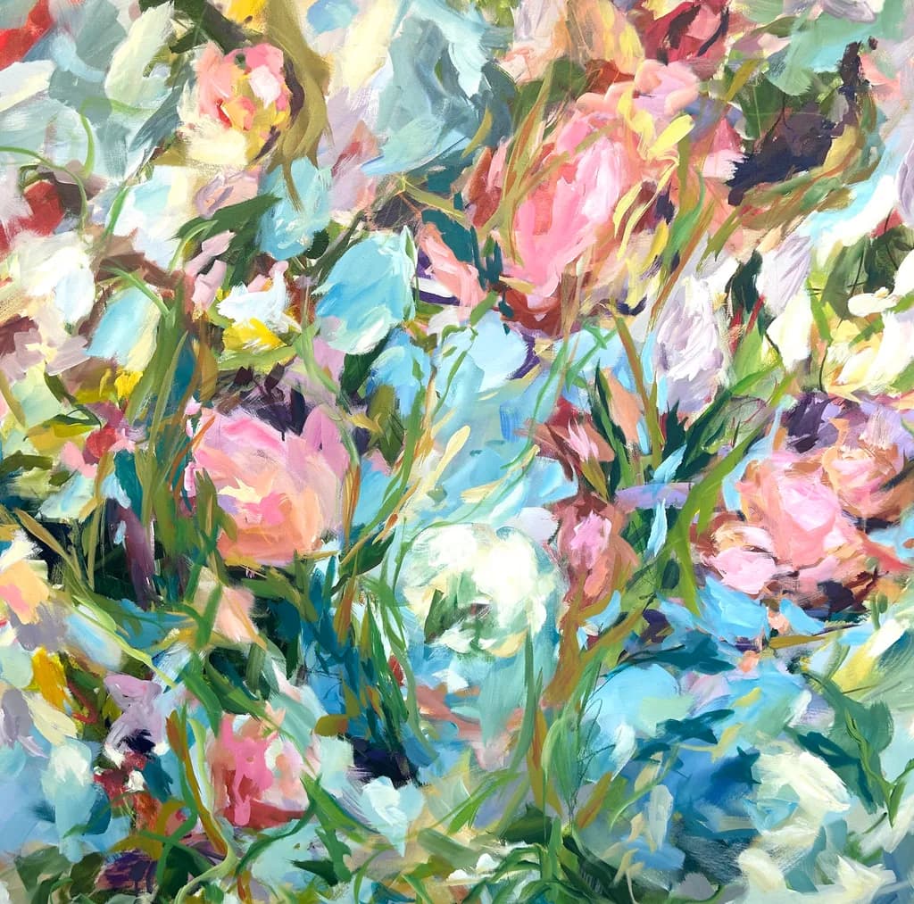 Whispers of Spring: A Vibrant Floral Symphony in Pastel Hues