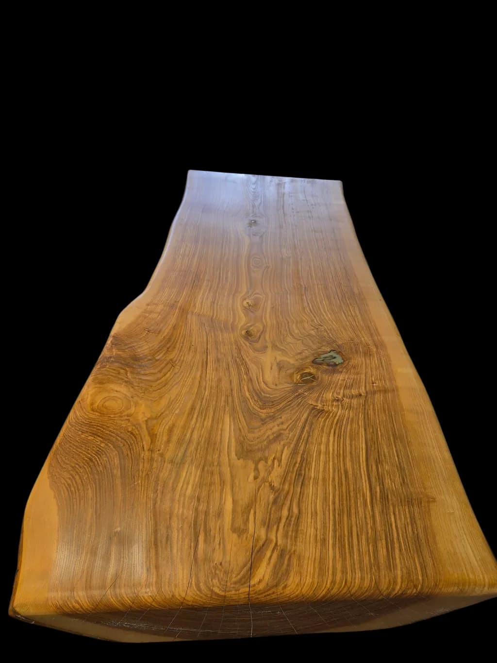 Natural Elegance: Handcrafted Live Edge Wood Table with Unique Grain Patterns
