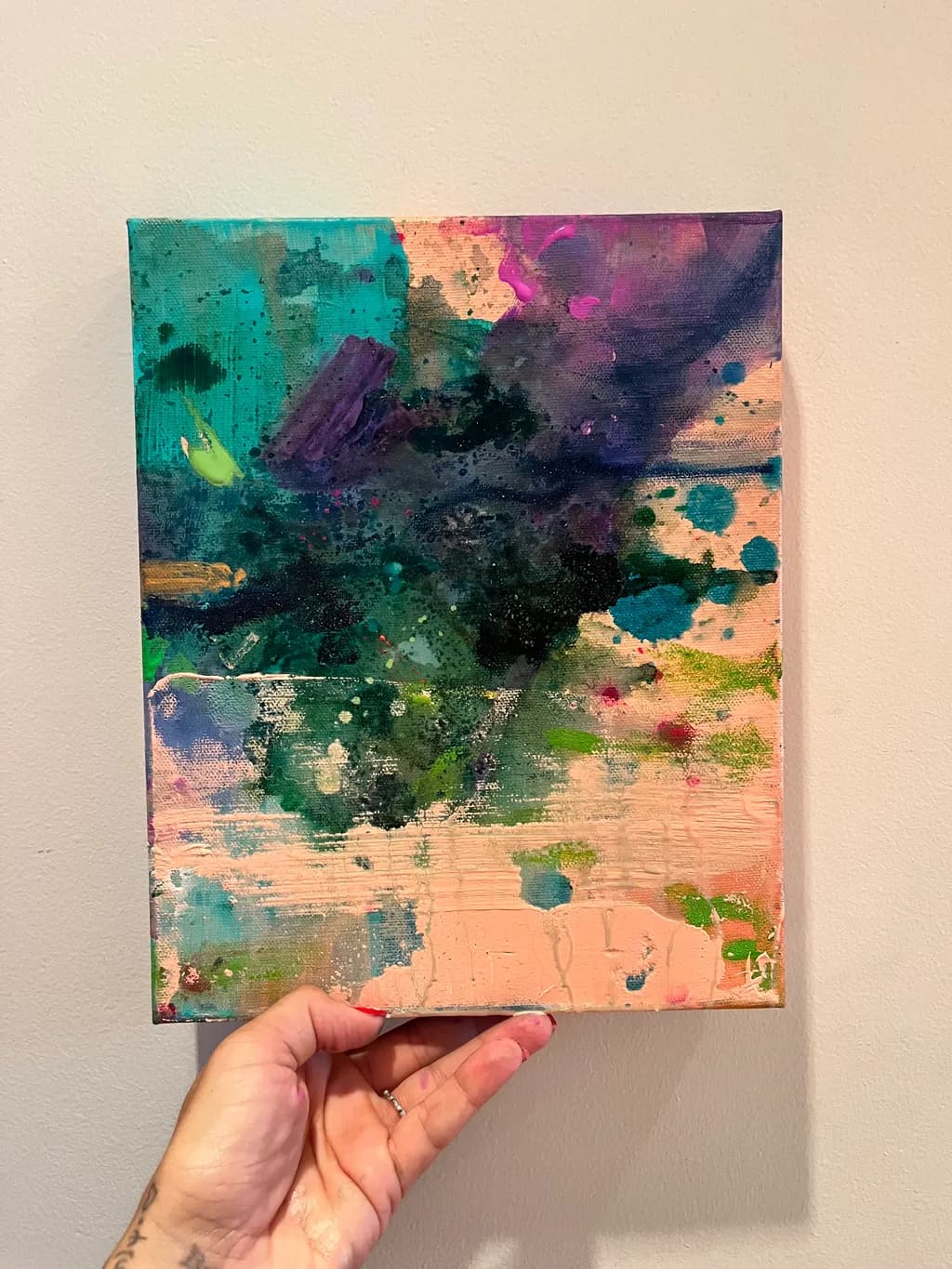 Abstract Canvas Burst
