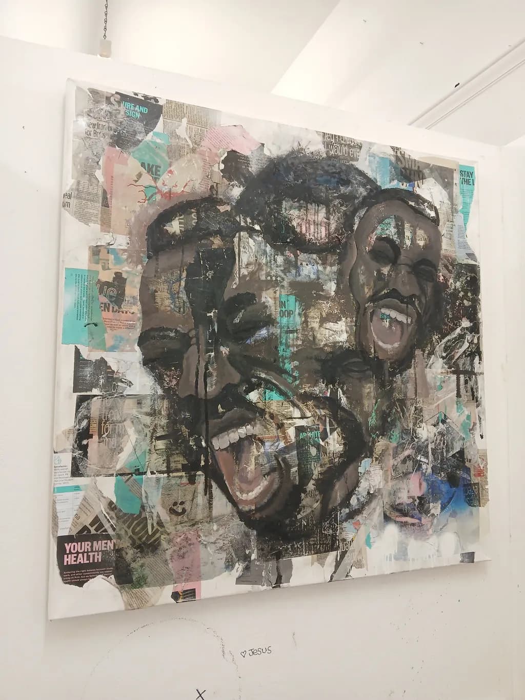 Voices of Resilience: A Mixed Media Exploration of Emotion and Identity