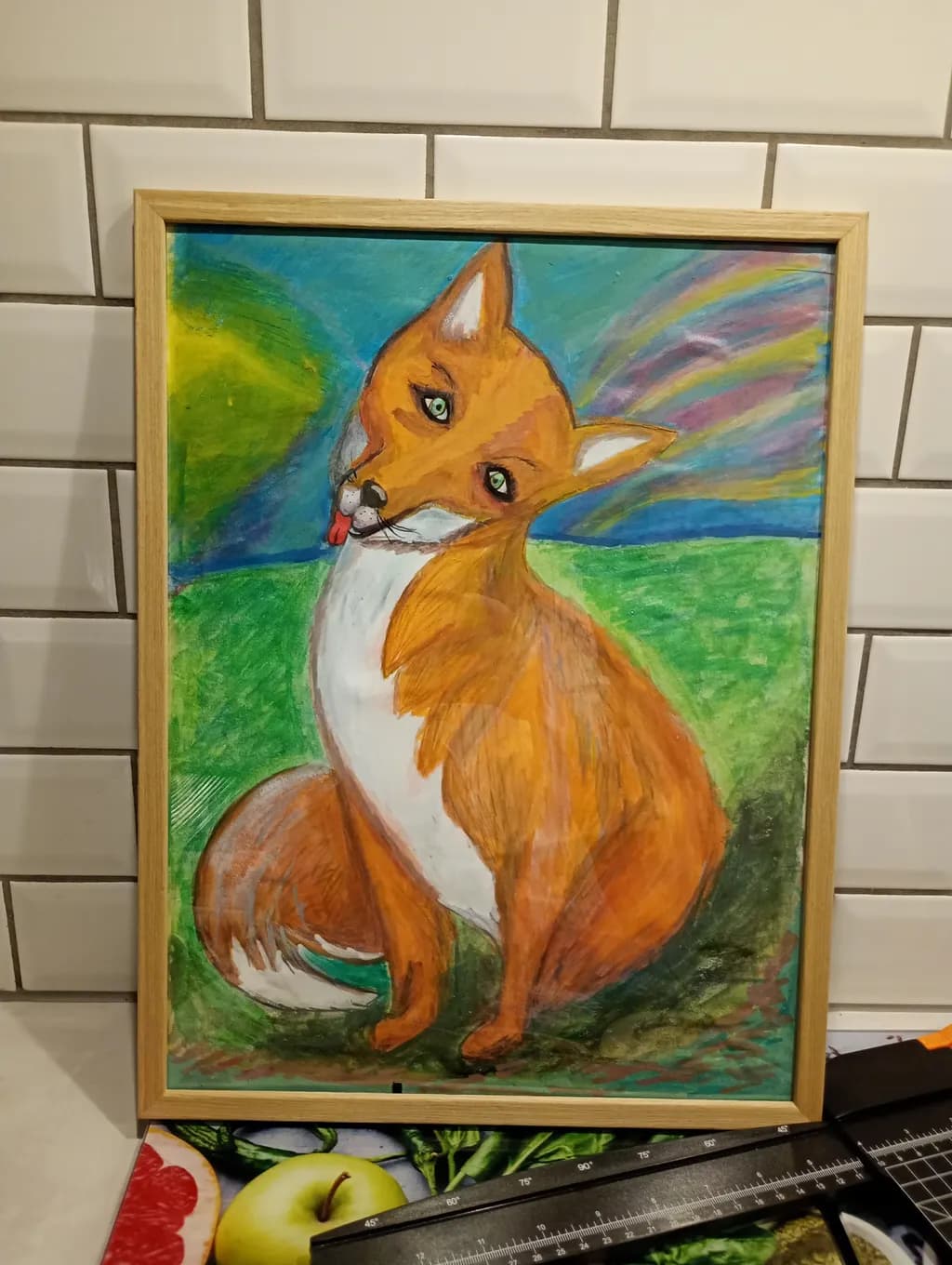 Playful Fox Portrait