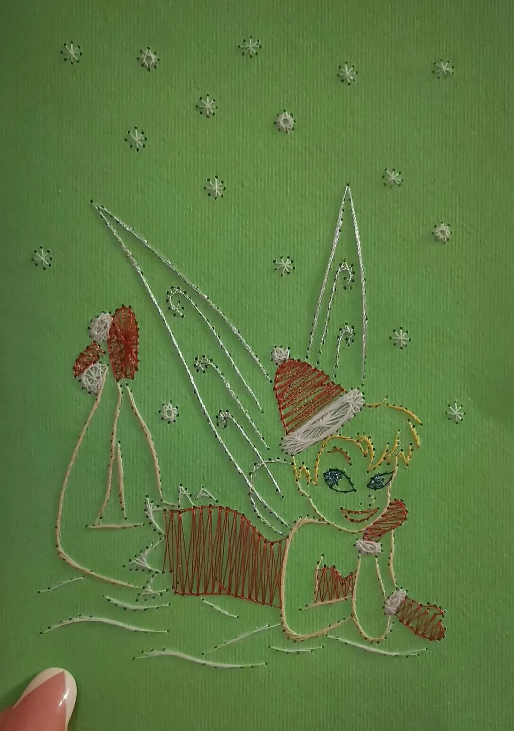 Christmas Fairy Embroidery