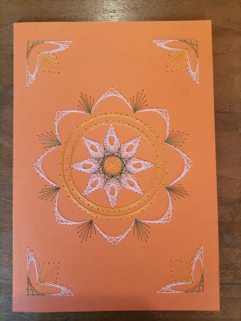 Geometric Thread Mandala