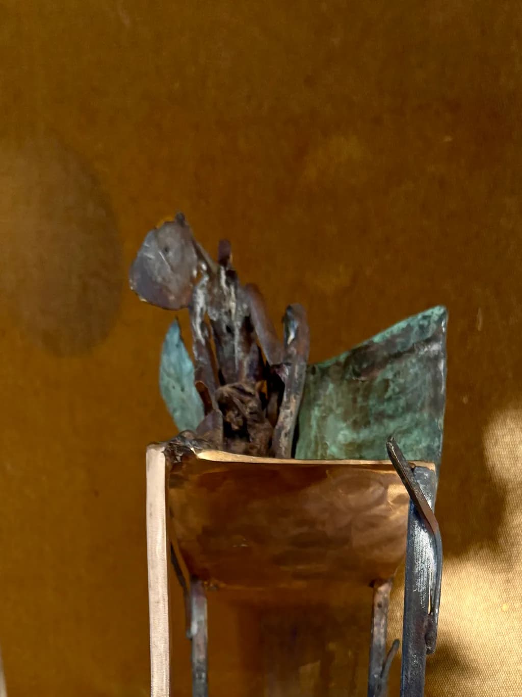 Whispers of Metal: An Abstract Bronze Sculpture Journey