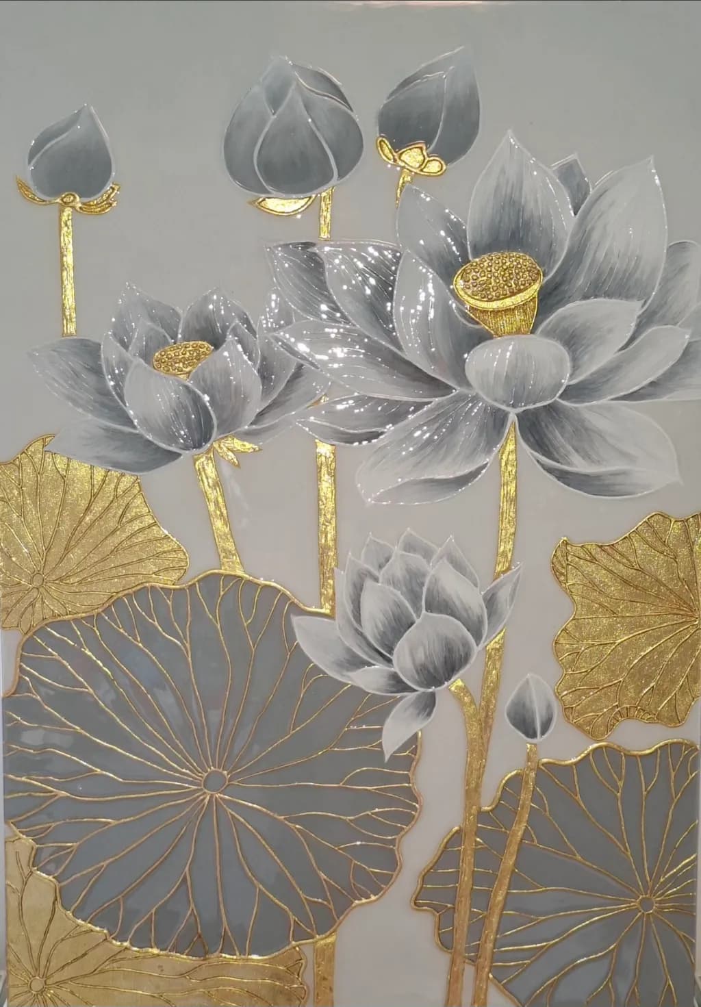 Golden Lotus Elegance