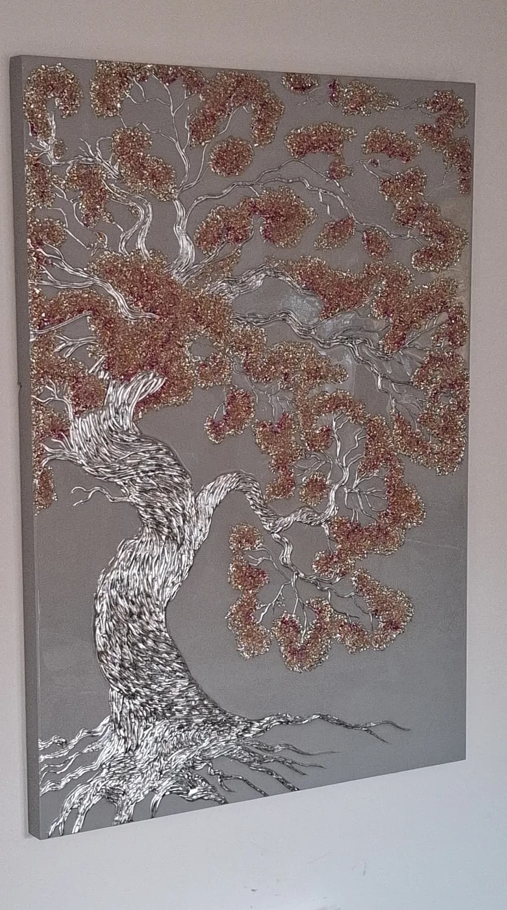 Metallic Blossom Tree