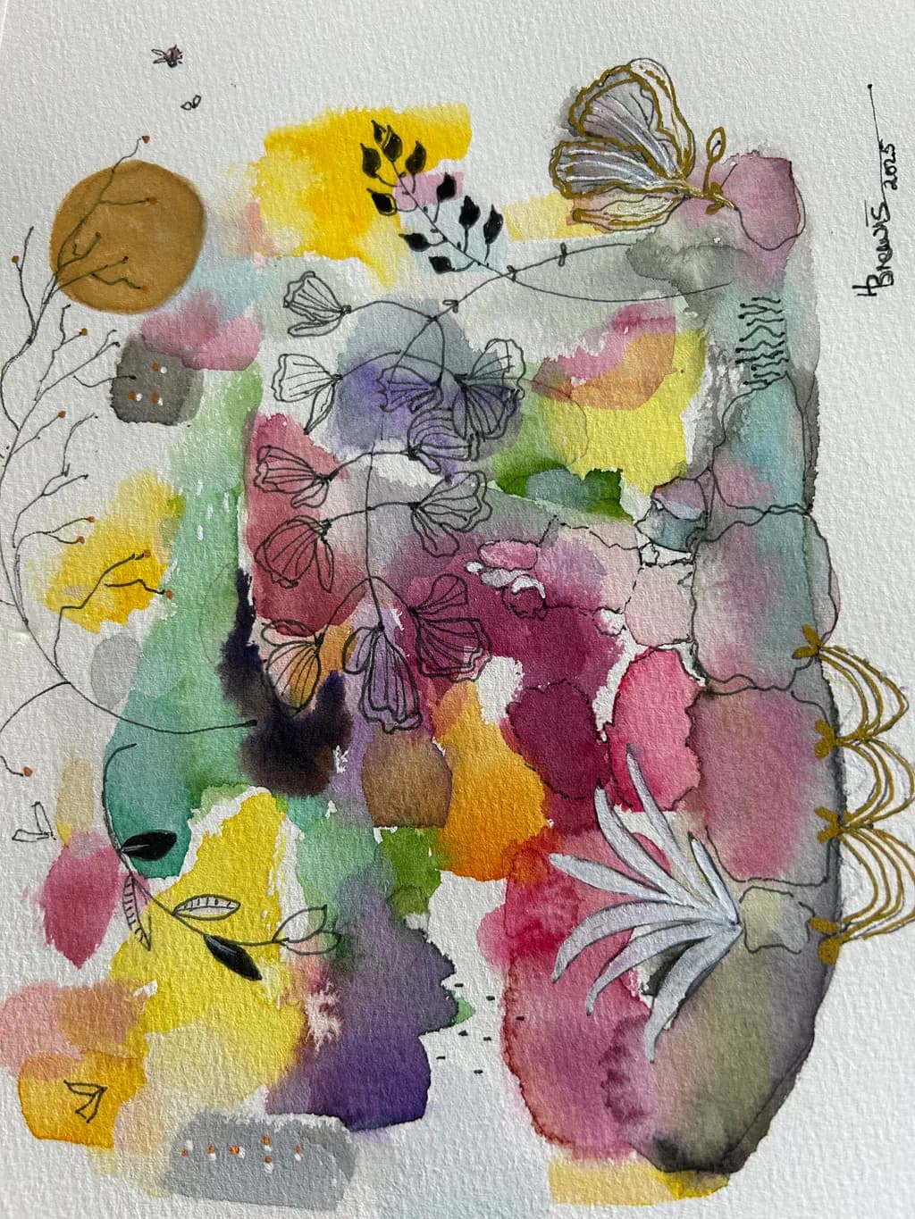 Whispers of Color: A Watercolor Journey Through Nature's Palette