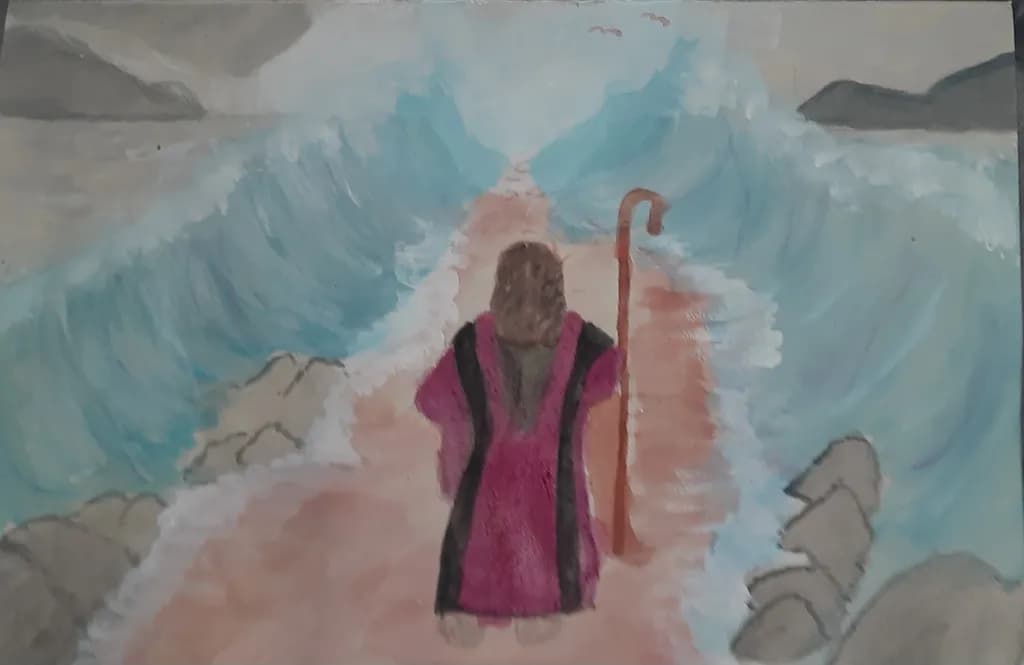 Path Through Waves