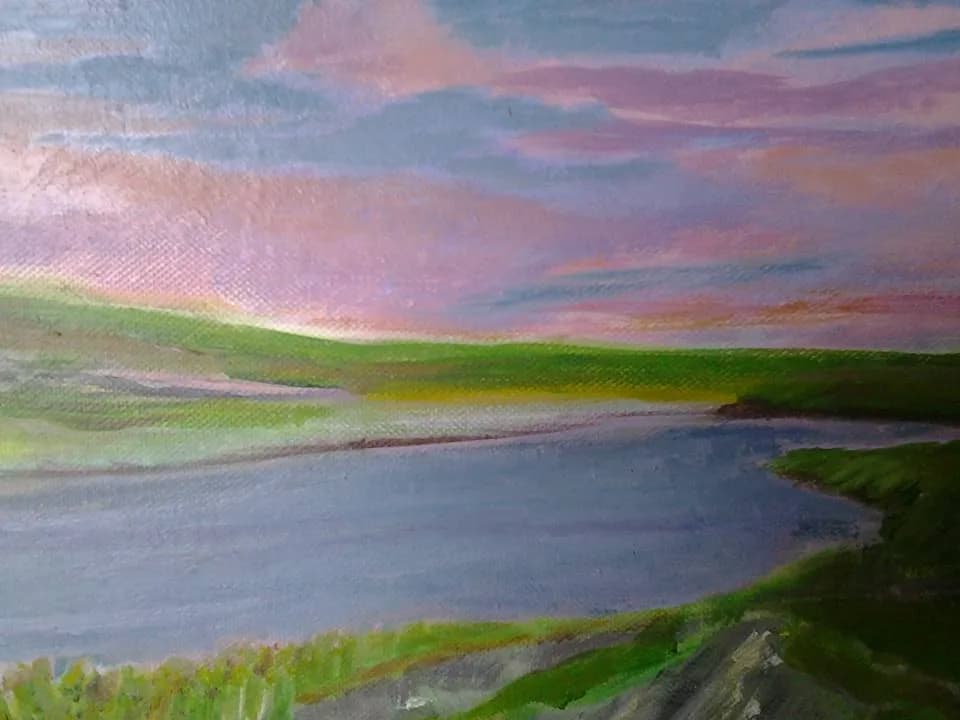 Whispers of Dawn: A Serene Landscape at Twilight