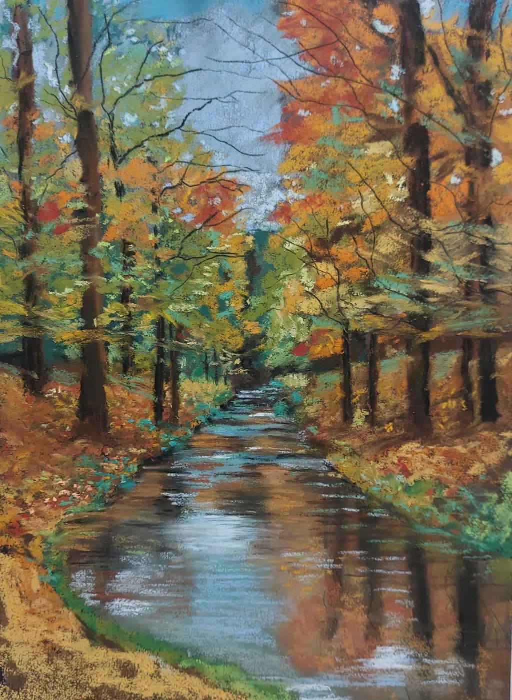 Autumn Forest Stream