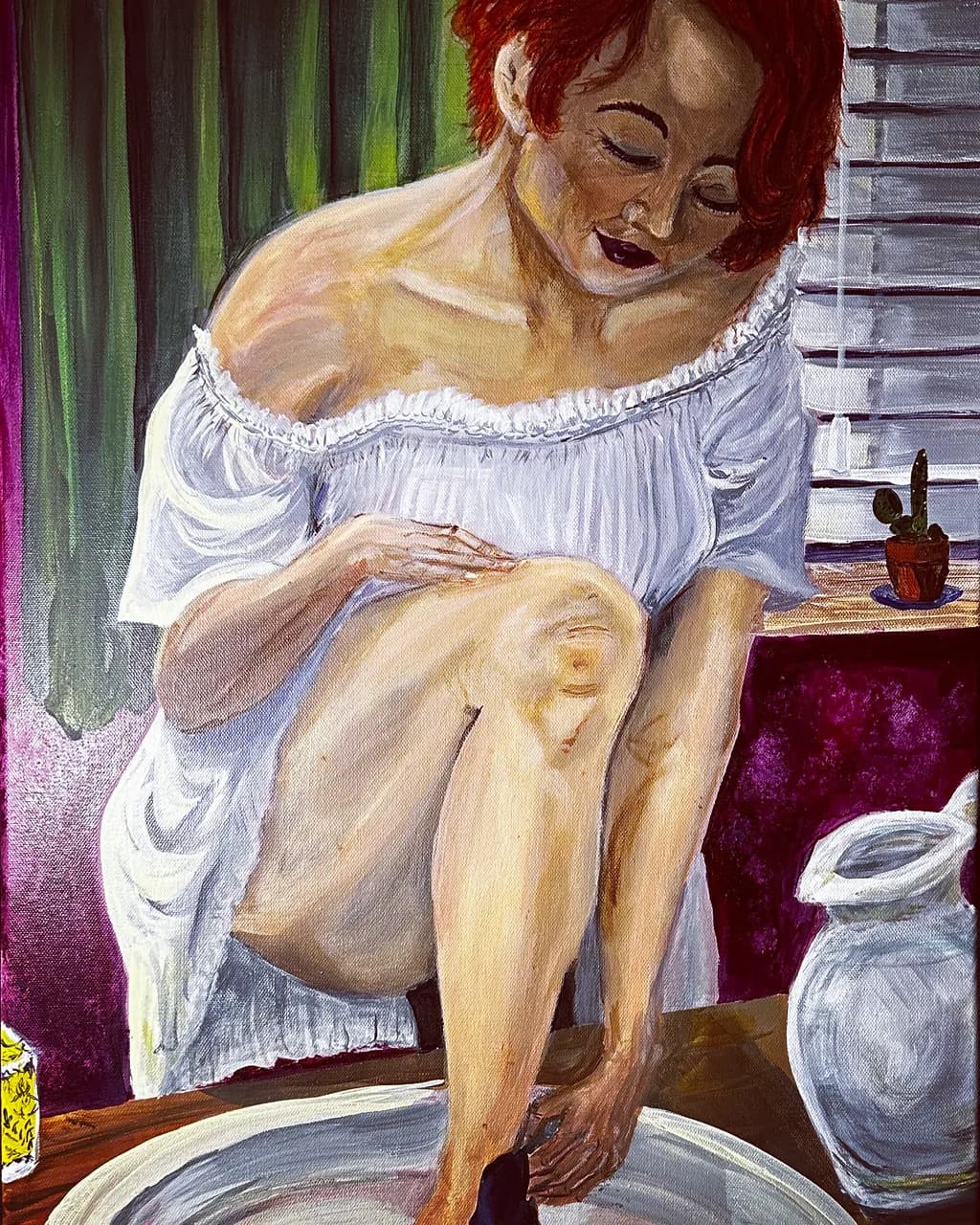 Woman at Basin