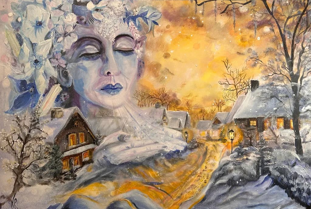 Blowing Snowflakes
