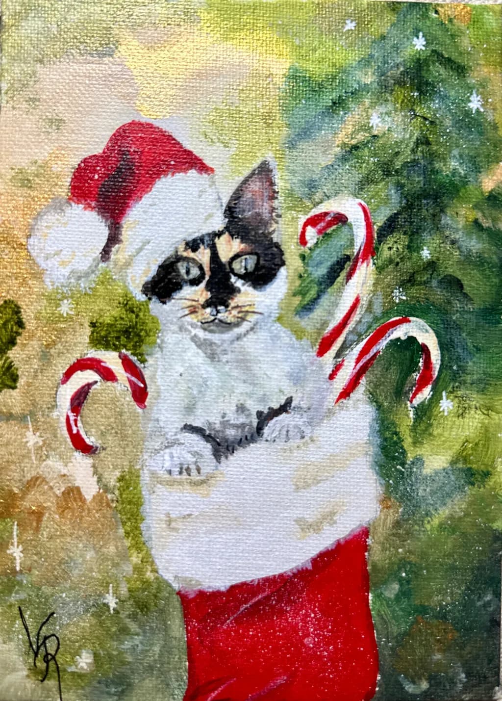 Festive Feline Delight