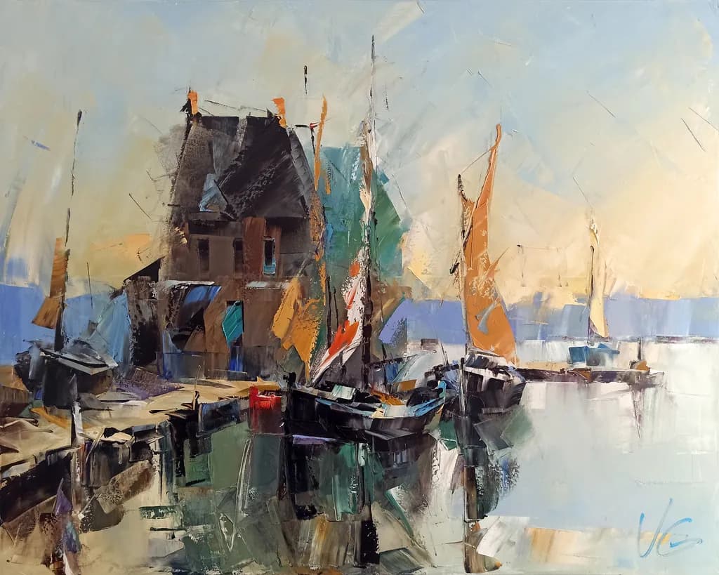 Harbor Reflections