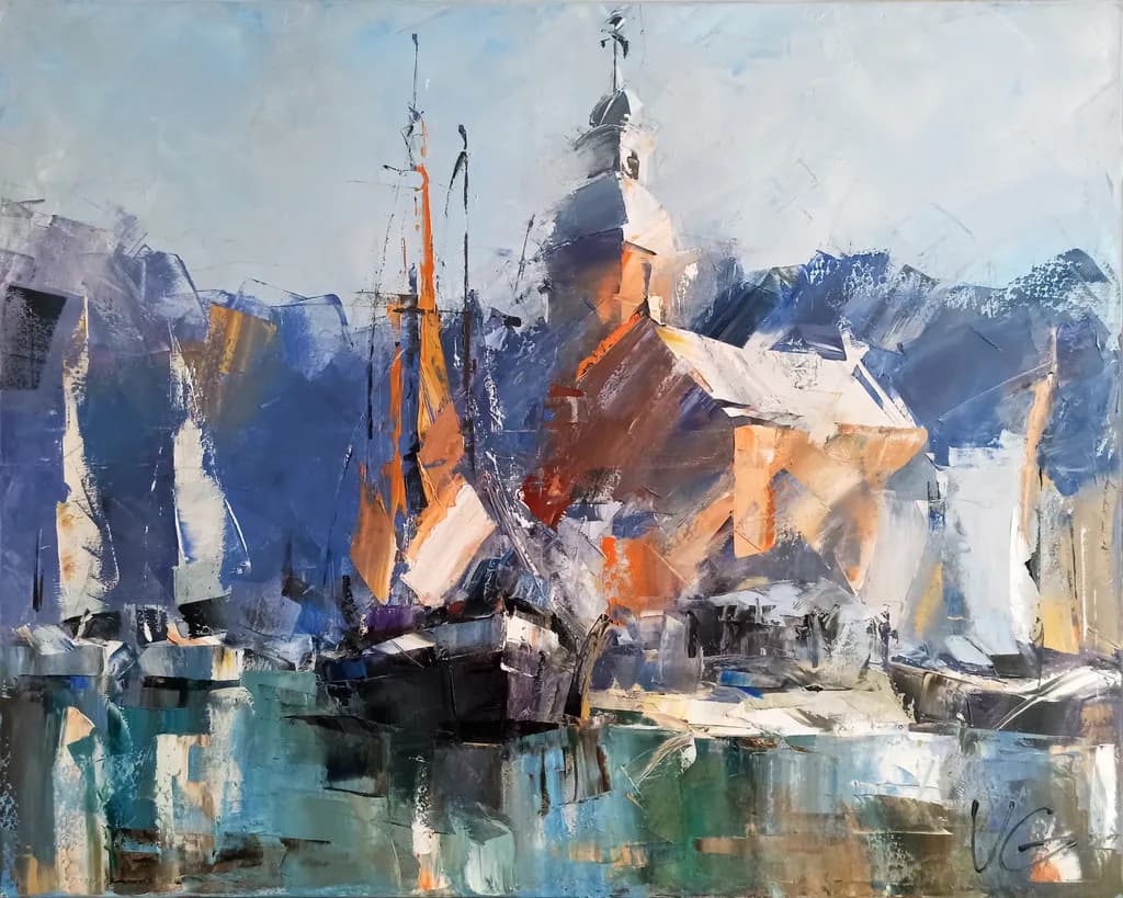 Harbor Reflections