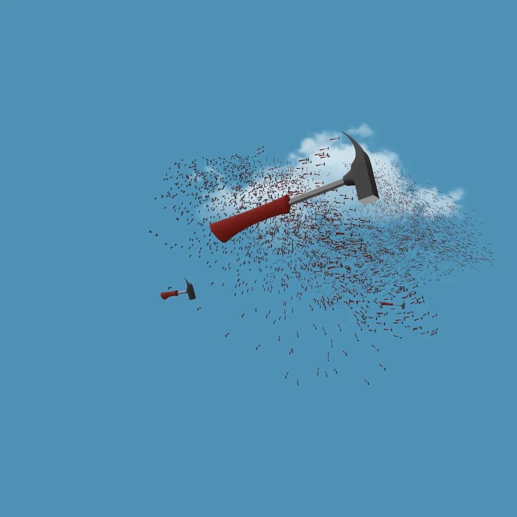 Flock of hammers