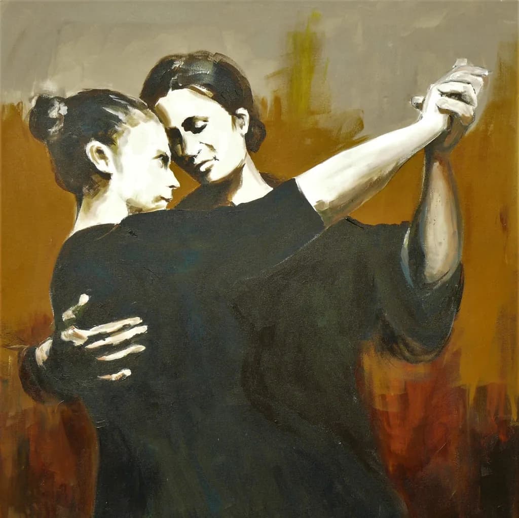 Embrace of Elegance: A Dance of Connection and Grace
