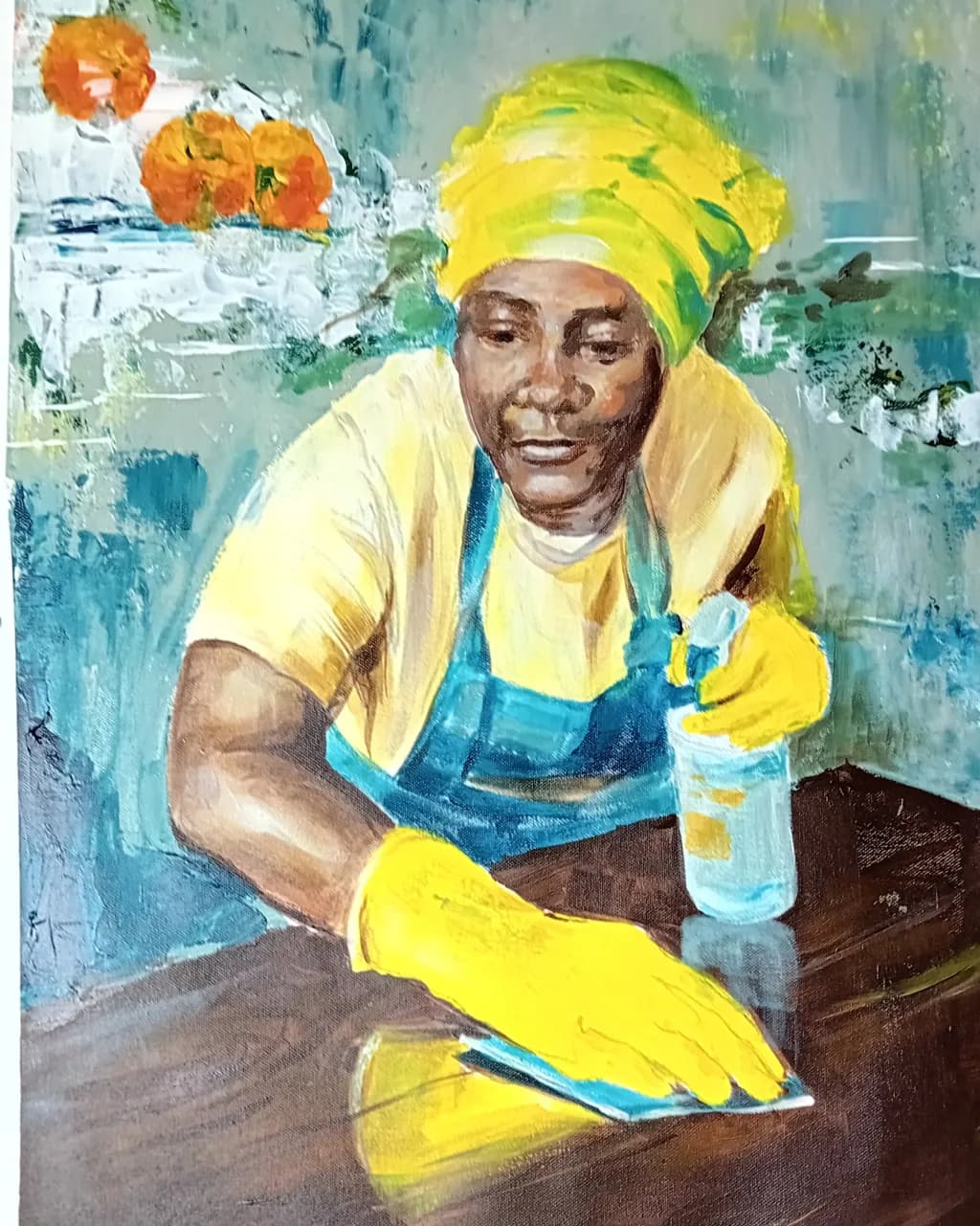 Vibrant Focus: The Art of Household Cleaning